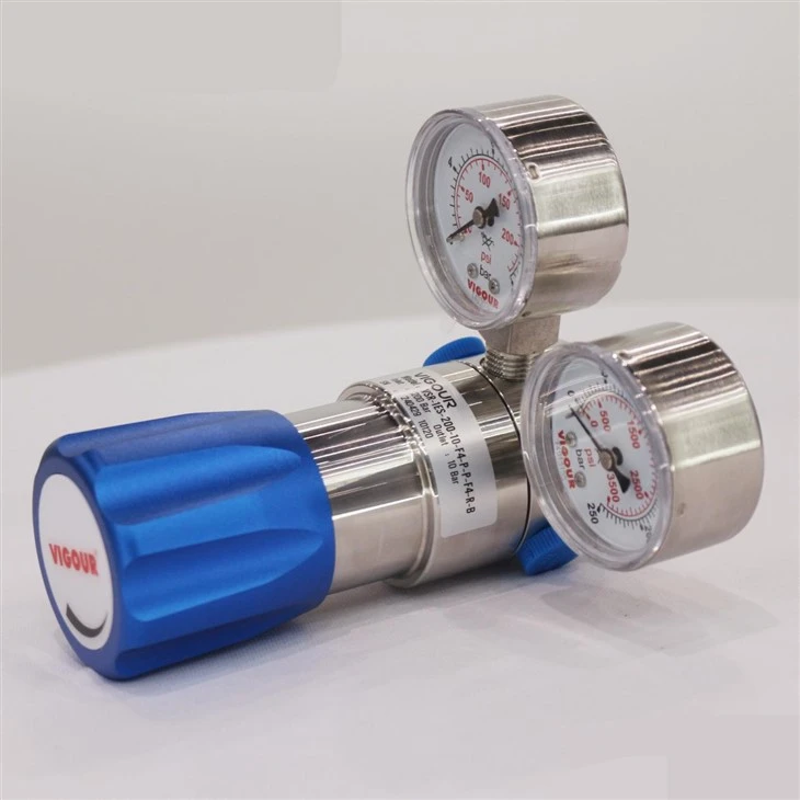 Single Stage Gas Pressure Regulator